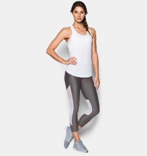 Under Armour Legginsy damskie HeatGear Armour Supervent Crop szare r. S (1300067-090) 4