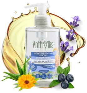 Anthyllis Kojący płyn do higieny intymnej z organicznymi ekstraktami z borówki i nagietka 300ml 3