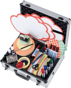 Franken Walizka moderacyjna PROFI, 2.500 części, Wymiary walizki aluminiowej: (B)480 x (T)370 x (H)160 mm, Kolor: srebrny 2