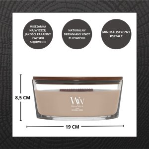 WoodWick Patchouli Kremowy Elipsa 453,6g 3