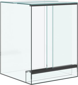 vidaXL Habitat dla gadów i płazów biały 30 x 30 x 40 cm Szkło 2