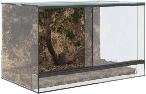 vidaXL Habitat dla gadów i płazów biały 50 x 30 x 30 cm 3