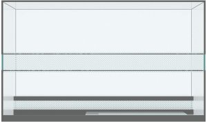 vidaXL Habitat dla gadów i płazów biały 50 x 30 x 30 cm 8