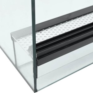 vidaXL Habitat dla gadów i płazów biały 50 x 30 x 30 cm 10