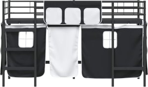 vidaXL Materac czarny 100 x 190 cm 6