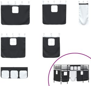 vidaXL Materac Czarny 80 x 201 cm 7