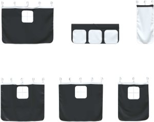 vidaXL Materac Czarny 80 x 201 cm 8