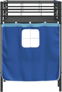 vidaXL Czarny i niebieski 75 x 190 cm 9