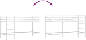 vidaXL Biały 100 x 190 cm 9