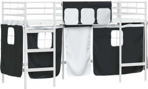 vidaXL Materac Biały i Czarny 90 x 190 cm 4