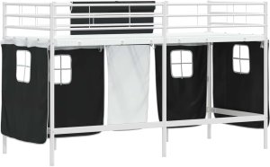 vidaXL Biały i czarny 75 x 190 cm 10