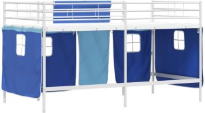 vidaXL Biały i niebieski 100 x 201 cm 10