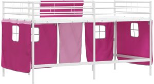 vidaXL Materac Biały i różowy 90 x 201 cm 10