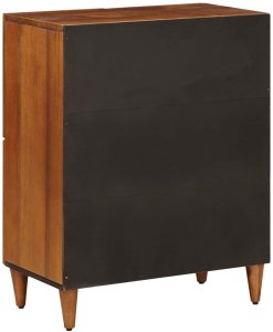 vidaXL Bufet z drzwiami orzech włoski 60 x 33,5 x 75 cm Drewno mango 5