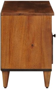 vidaXL Szafka pod telewizor z półką orzech włoski 100 x 33,5 x 46 cm 4