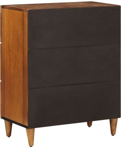 vidaXL Bufet orzech 60 x 33,5 x 75 cm Drewno mango 5