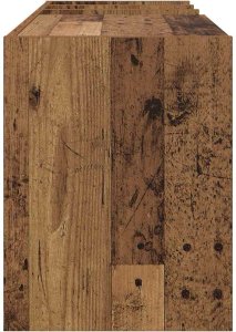 vidaXL Szafka na płyty winylowe z półką w stylu vintage, 78,5 x 35 x 45 cm 6