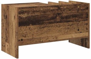 vidaXL Szafka na płyty winylowe z półką w stylu vintage, 78,5 x 35 x 45 cm 7