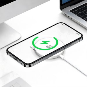 Ładowarka 4smarts Qi2/MagSafe Zestaw do ładowania bezprzewodowego 25 W (541708) 4