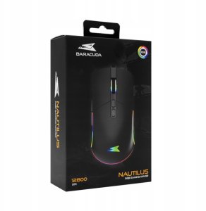 Słuchawki Baracuda BGM-011 Nautilus black RGB 2