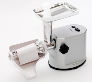 Maszynka do mielenia mięsa | duża moc | wyciskarka szatkownica 5 sit 2 noże 11