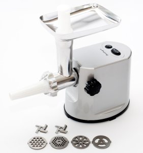 Maszynka do mielenia mięsa | duża moc | wyciskarka szatkownica 5 sit 2 noże 15