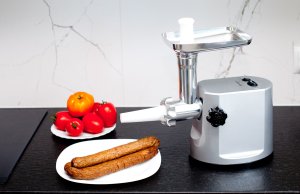 Maszynka do mielenia mięsa | duża moc | wyciskarka szatkownica 5 sit 2 noże 3