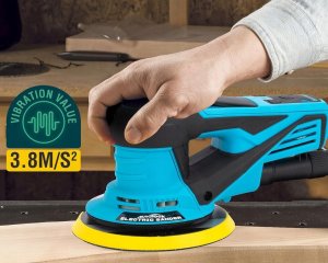 Zestaw Autolock E-WS-DMJ szlifierka mimośrodowa 350W 10000 obr/min 2
