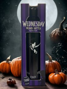 Wednesday Butelka ze stali 700ml 5