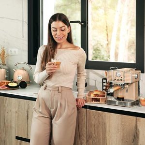 Ekspres przelewowy Cecotec Ekspres do kawy Power Espresso 20 Tradycyjny Light Beige 6