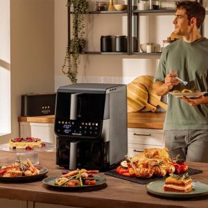 Frytkownica beztłuszczowa Cecotec Frytkownica beztłuszczowa Cecofry DuoLevel 10000 DuoSize Window 5