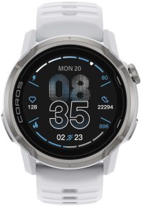 Zegarek sportowy Coros Apex 4 - 46 mm Biały (WAPX4-WHT.46) 2