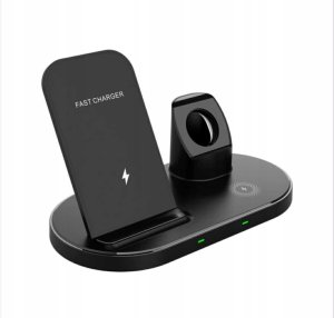 Setty ładowarka Indukcyjna 3w1 LK-01 czarna 4