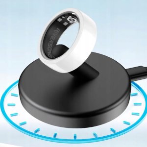 Riversong smart ring Trinity biały SR01 rozmiar 8 średnica wew 18mm 5