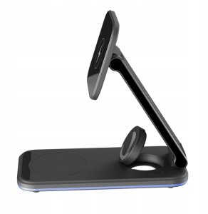 Ładowarka bezprzewodowa Proove Energy Fold 3w1 czarna 15W 4