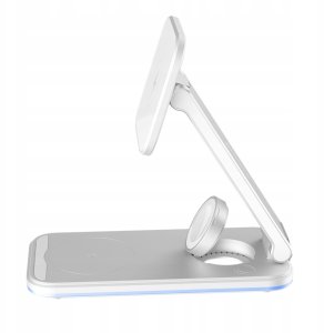 Ładowarka bezprzewodowa Proove Energy Fold 3w1 biała 15W 4