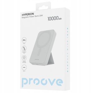 Powerbank Proove Hyperion 10000mAh 20W biały USB-C/USB-A 4
