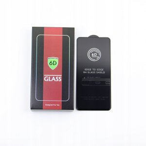 Szkło hartowane 6D do iPhone 17 Pro czarna ramka 10w1 7