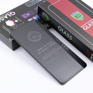 Szkło hartowane 6D do iPhone 17 Pro czarna ramka 10w1 9