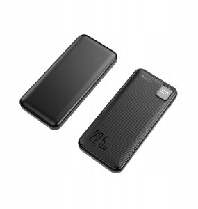 Forever power bank TB-300M PD QC 22,5W 10000 mAh czarny 6