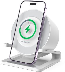 Devia głośnik Bluetooth I-M3 z wbudowaną ładowarką indukcyjną 15W i lampką 3