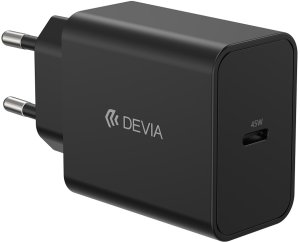 Devia ładowarka sieciowa Rocket PD 45W 1x USB-C biała + kabel USB-C - USB-C 4