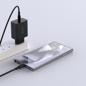 Devia ładowarka sieciowa Rocket PD 45W 1x USB-C biała + kabel USB-C - USB-C 7