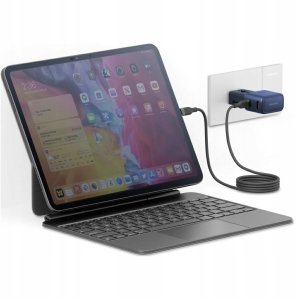 Ładowarka Energea Ładowarka sieciowa TravelGo Adapter 35 USB-A/USB-C 35W niebieski 5