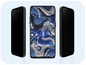 Hello Case [3-pak] Szkło Hartowane Do Realme 11 Pro Plus 5G (Curved, anty-szpiegowskie) 5