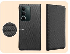 Hello Case Etui z Klapką Do Realme C71 4G (czarny, zamykany, magnetyczny, Kabura) 4