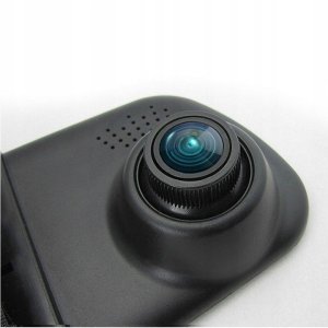 Wideorejestrator samochodowy kamera cofania w ramce full hd 4led karta 32gb 11