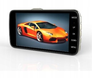 REJESTRATOR DO SAMOCHODU JAZDY KAMERA COFANIA HD PRZÓD TYŁ EKRAN 4 LCD 4