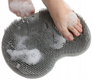 MASAŻER MYJKA MYCIA PLECÓW STÓP SILIKON SZCZOTKA 6