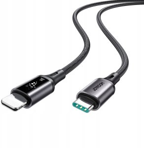 Kabel USB Joyroom Kabel S-A60 StarTalk 30W USB-C- Lightning 1,2m - czarny 2